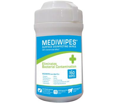 image of Mediwipes - Canister of 160 Moist Wipes
